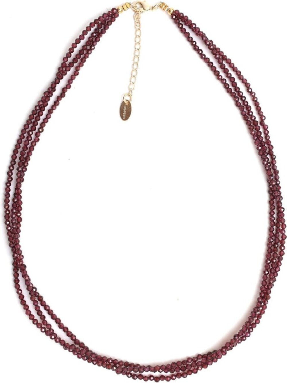Boho Layered Beaded Gemstone Choker Necklace for Women - Birthstone Jewelry